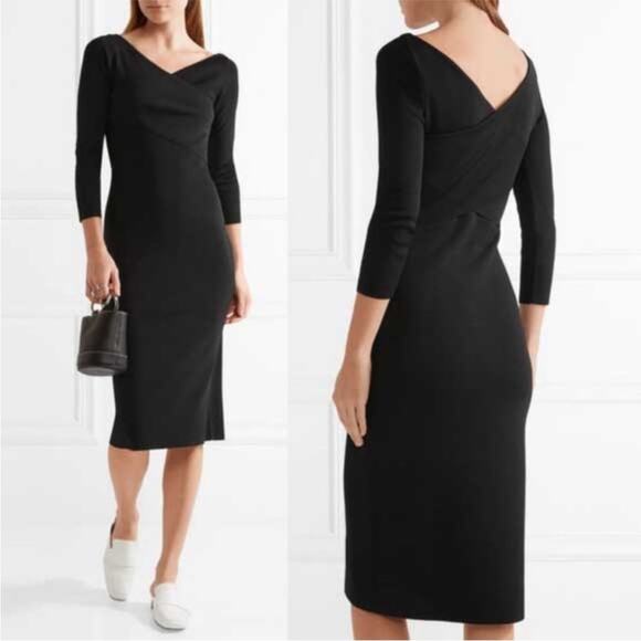 Theory Daverin V-Back Dress - Picture 1 of 8